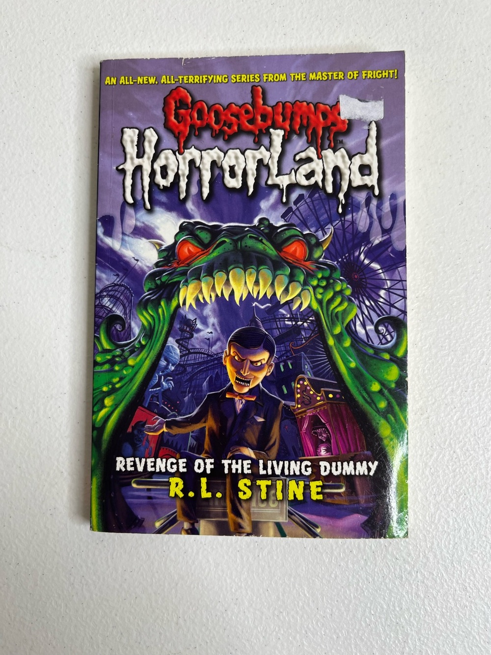 Goosebumps Revenge of the Living Dummy #1 Horrorland Series First Edition 2008